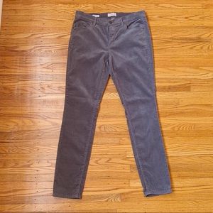 LOFT Modern Skinny Gray Pants Size 8